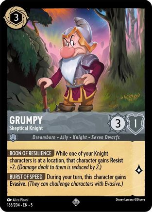 Grumpy - Chevalier sceptique (186/204) - Ciels chatoyants 