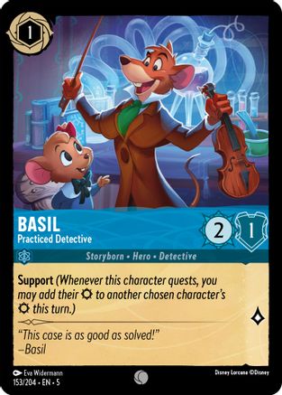 Basil - Détective expérimenté (153/204) - Ciels chatoyants 