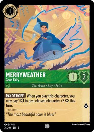 Merryweather - Bonne Fée (76/204) - Ciels chatoyants 