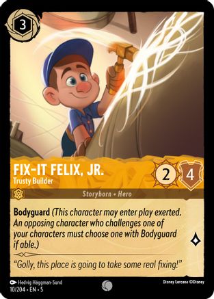 Fix-It Felix, Jr. - Trusty Builder (10/204) - Film froid Shimmering Skies 