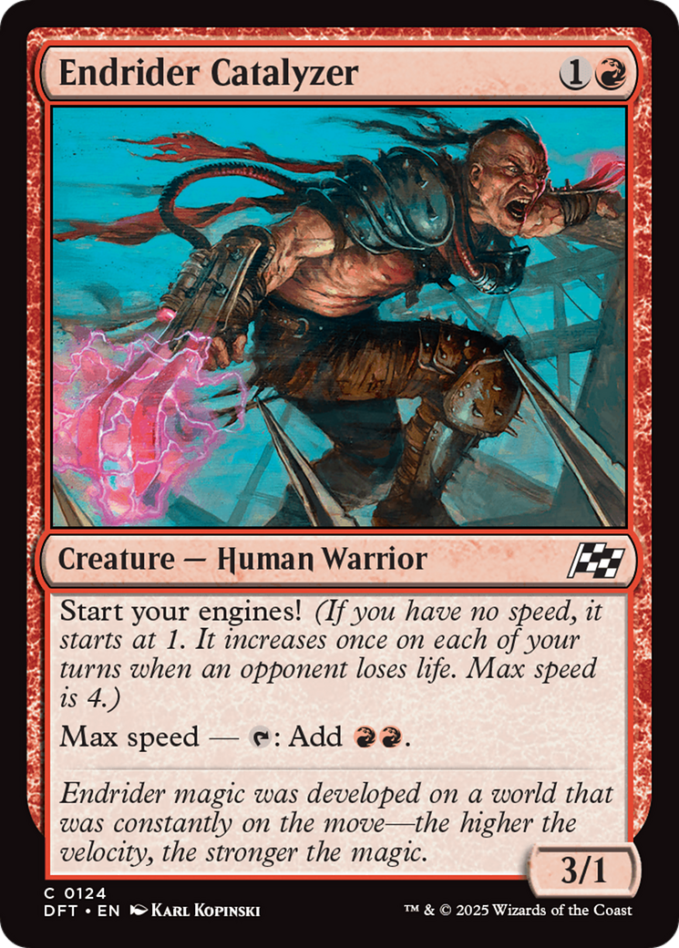Catalyseur Endrider (-124) - Feuille Aetherdrift 