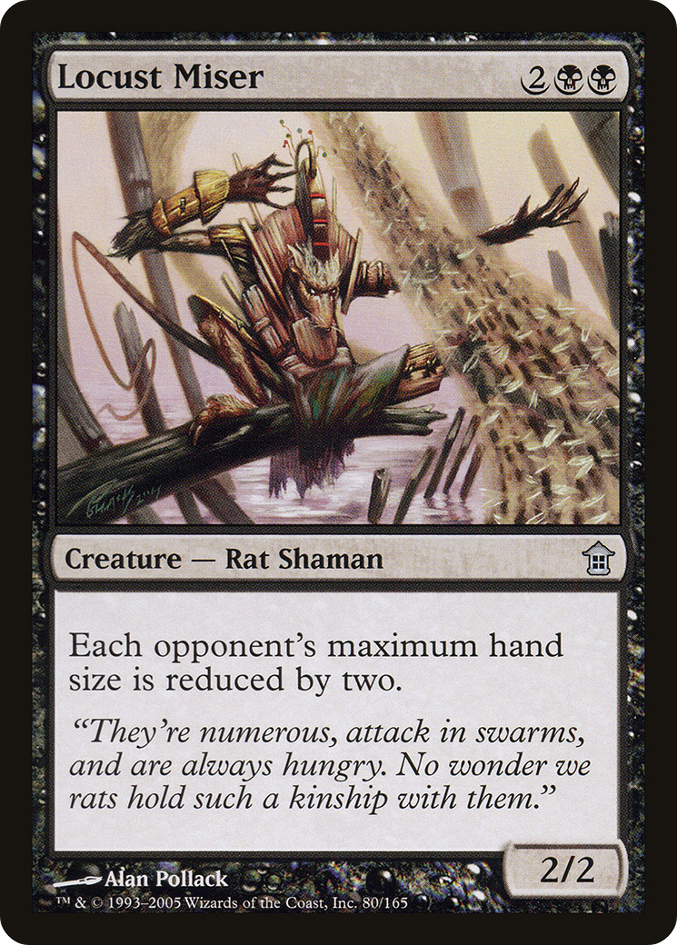 Locust Miser (SOK-080) - Les Sauveurs de Kamigawa 