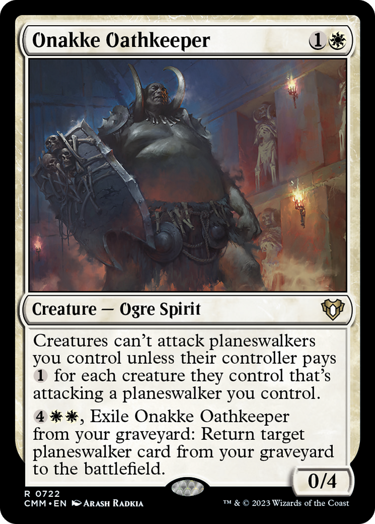 Onakke Oathkeeper (CMM-722) - Commander Masters