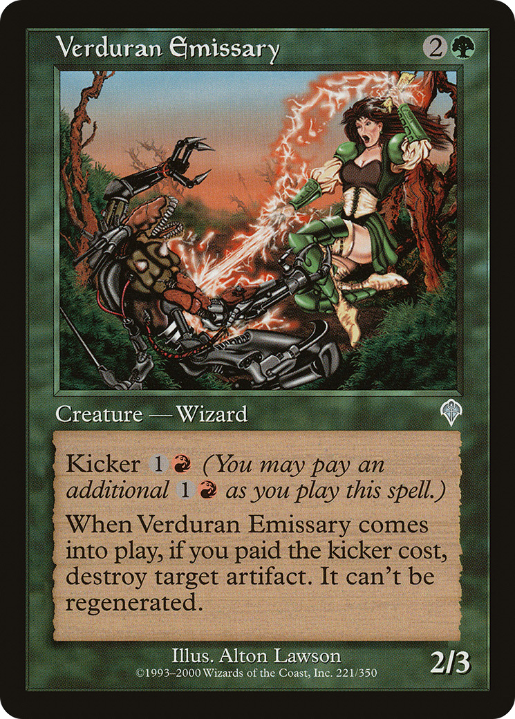 Émissaire Verduran (INV-221) - Invasion Foil 