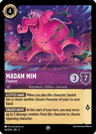 Madame Mim - Éléphant (44/204) - Ciels chatoyants 