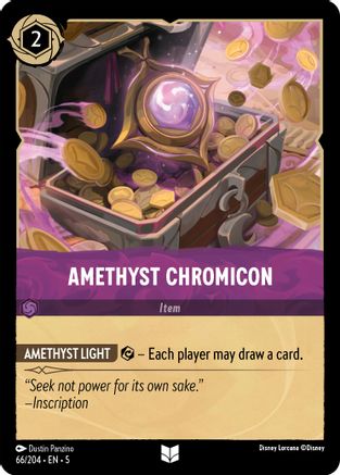 Chromicon Améthyste (66/204) - Ciels chatoyants - Feuille froide 
