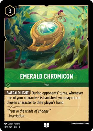 Chromicon Émeraude (100/204) - Ciels chatoyants