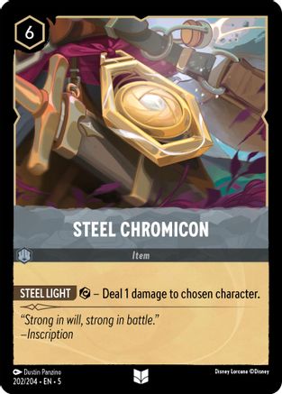 Steel Chromicon (202/204) - Ciels chatoyants 