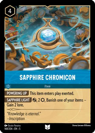 Saphir Chromicon (168/204) - Ciels chatoyants 