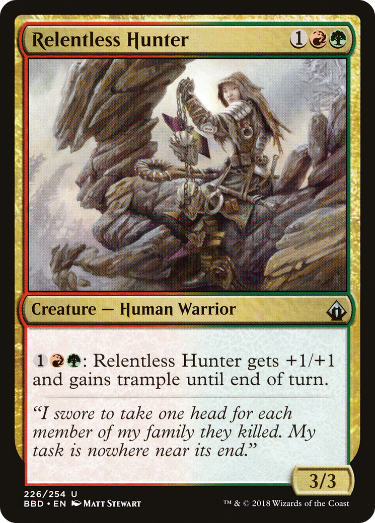 Chasseur implacable (BBD-226) - Battlebond 
