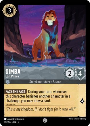 Simba - Prince perdu (173/204) - Ciels chatoyants 
