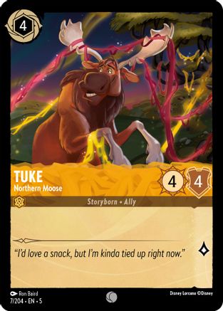 Tuke - Northern Moose (7/204) - Feuille d'aluminium froide Shimmering Skies 