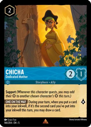 Chicha - Mère dévouée (146/204) - Shimmering Skies Cold Foil 