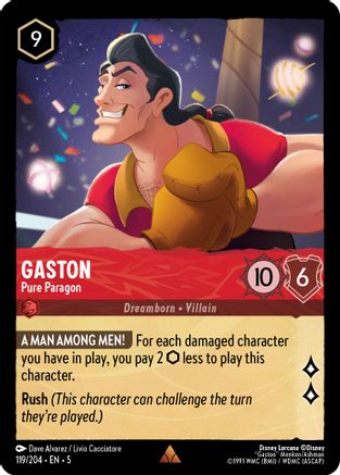Gaston - Pure Paragon (119/204) - Ciels chatoyants Feuille froide 