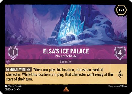 Le Palais de Glace d'Elsa - Lieu de Solitude (67/204) - Ciels Scintillants 