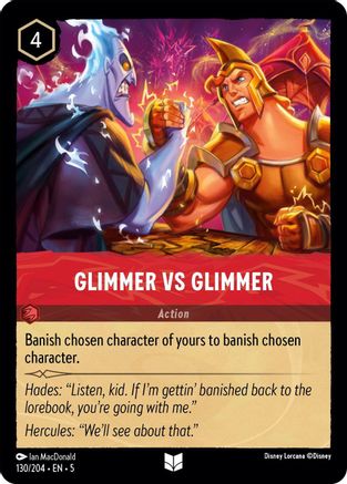 Glimmer contre Glimmer (130/204) - Ciels scintillants 