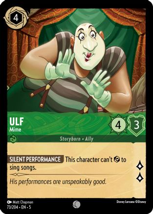 Ulf - Mime (73/204) - Ciels chatoyants Feuille froide 