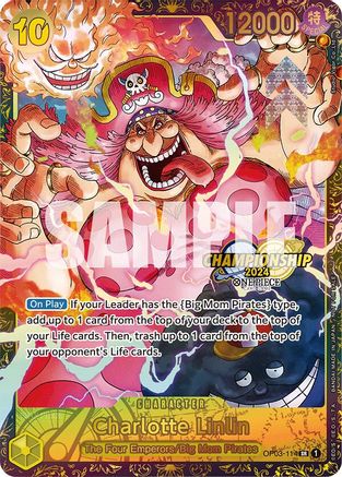 Charlotte Linlin (Championnat 2024) (OP03-114) - Cartes promotionnelles One Piece Foil 