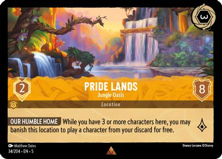 Pride Lands - Jungle Oasis (34/204) - Ciels chatoyants 
