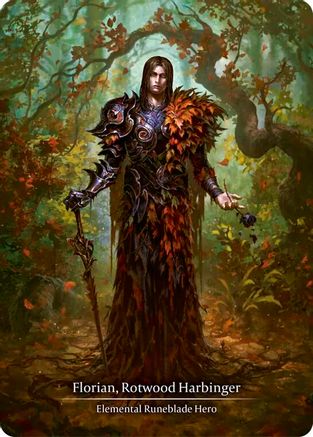 Florian, Rotwood Harbringer (Marvel) (ROS001-MV) - Rosetta Cold Foil