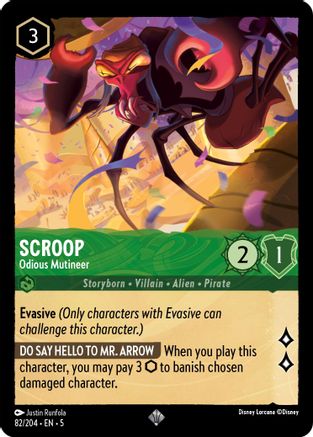 Scroop - Odieux Mutinier (82/204) - Ciels chatoyants 