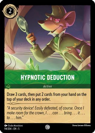 Déduction hypnotique (94/204) - Ciels scintillants, feuille froide 