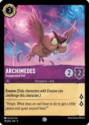 Archimède - Hibou exaspéré (39/204) - Ciels chatoyants 