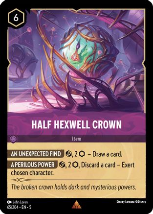 Demi-couronne Hexwell (65/204) - Ciels chatoyants 