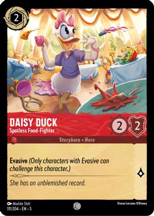 Daisy Duck - Combattante impeccable (111/204) - Ciels scintillants 