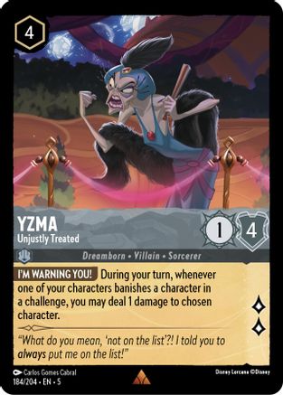 Yzma - Injustement traité (184/204) - Ciels chatoyants 