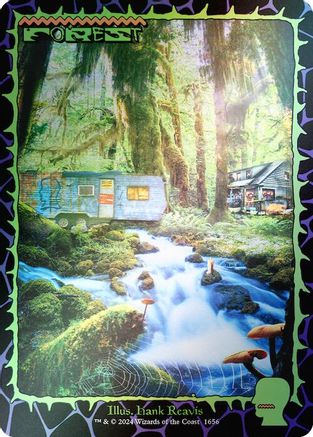 Forest (1656) (Rainbow Foil) (SLD-1656) - Secret Lair Drop Series Foil