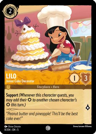 Lilo - Décoratrice de gâteaux junior (8/204) - Papier aluminium à froid Shimmering Skies 