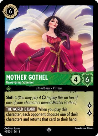 Mère Gothel - Intrigante inébranlable (92/204) - Ciels chatoyants Feuille froide 