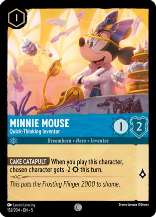 Minnie Mouse - Inventrice à l'esprit vif (152/204) - Film froid Shimmering Skies 