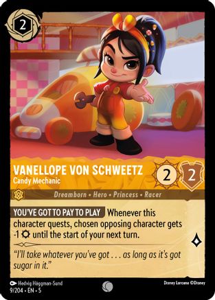 Vanellope von Schweetz - Candy Mechanic (9/204) - Shimmering Skies 