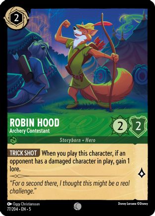 Robin des Bois - Tir à l'arc (77/204) - Ciels chatoyants 