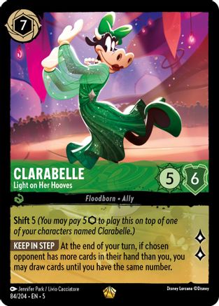 Clarabelle - Léger sur ses sabots (84/204) - Ciels chatoyants 
