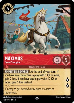 Maximus - Champion par équipe (105/204) - Ciels chatoyants 