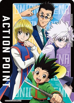 Action Point Card (AP02) (Hunter x Hunter) (UE02ST/HTR-1-AP02) - Hunter x Hunter Starter Deck