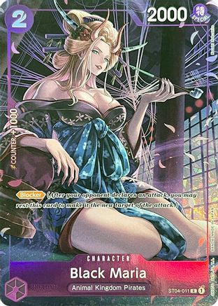 Black Maria (Collection de cartes premium - Édition Bandai Card Games Festival 23-24 -) (ST04-011) - Cartes promotionnelles One Piece Foil