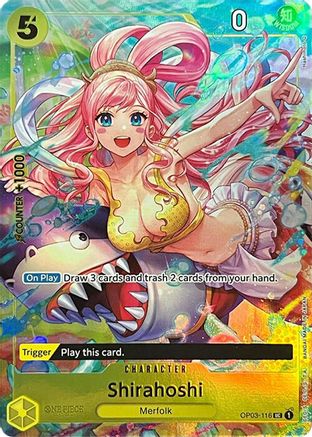Shirahoshi (Collection de cartes premium - Édition Bandai Card Games Festival 2023-2024-) (OP03-116) - Cartes promotionnelles One Piece Foil 