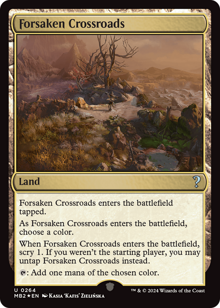 Forsaken Crossroads (MB2-264) - Mystery Booster 2 Foil