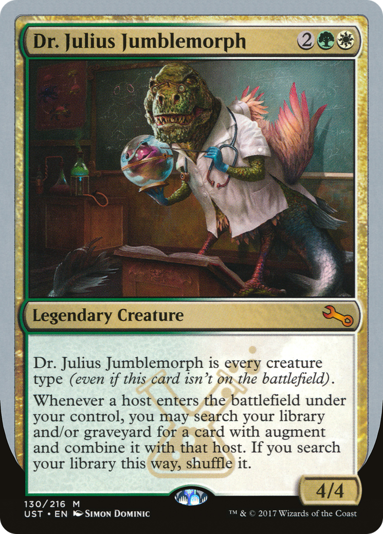 Dr. Julius Jumblemorph (UST-130) - Feuille instable 