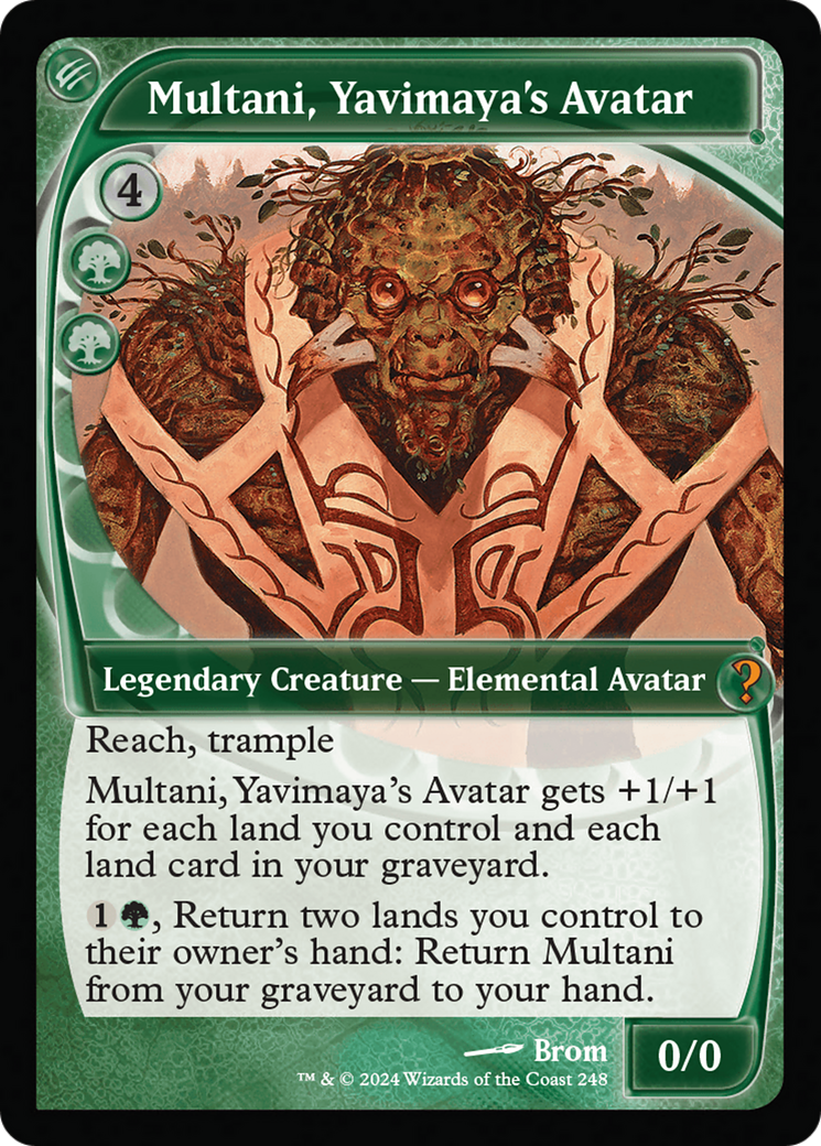 Multani, Avatar de Yavimaya (MB2-248) - Mystery Booster 2 Foil 