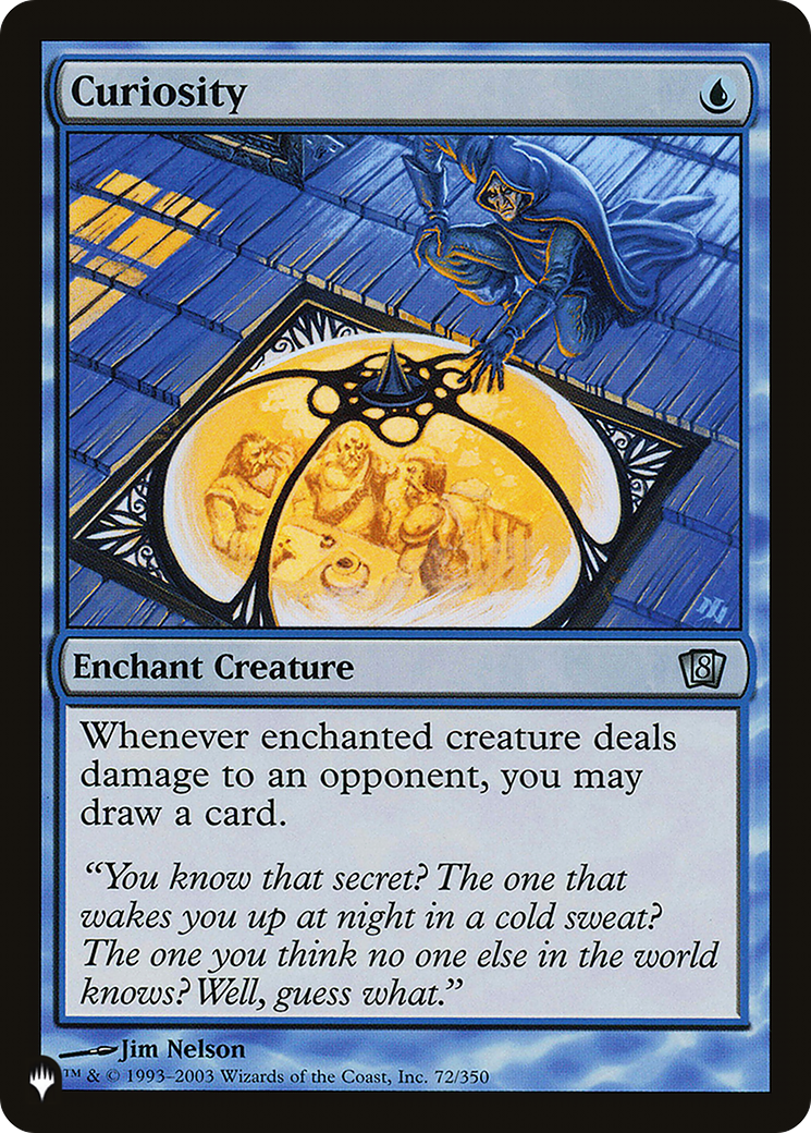 Curiosity (LIST-72/350) - The List