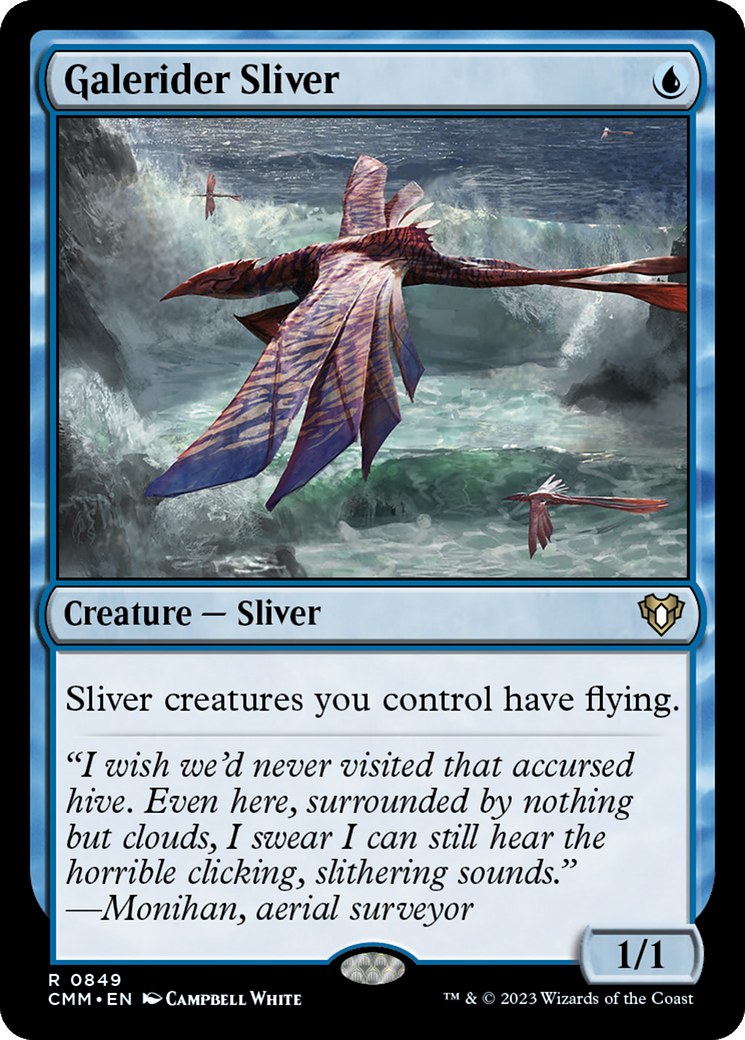 Galerider Sliver (CMM-849) - Commander Masters 