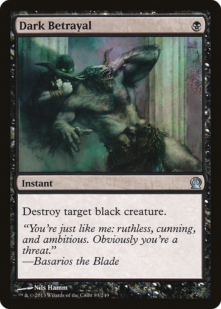 Trahison Sombre (THS-083) - Theros Foil 