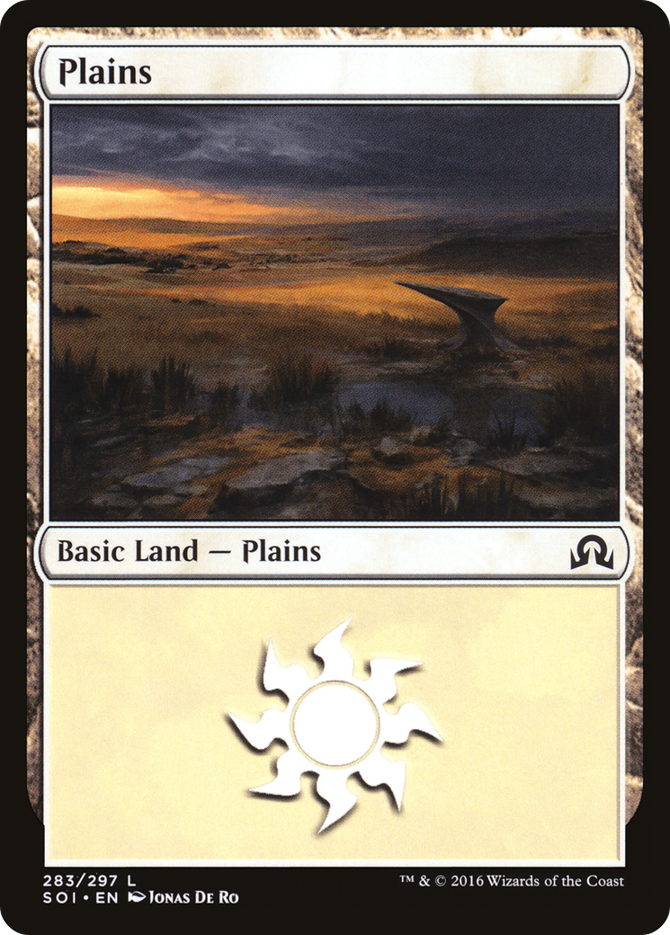 Plains (283) (SOI-283) - Shadows over Innistrad