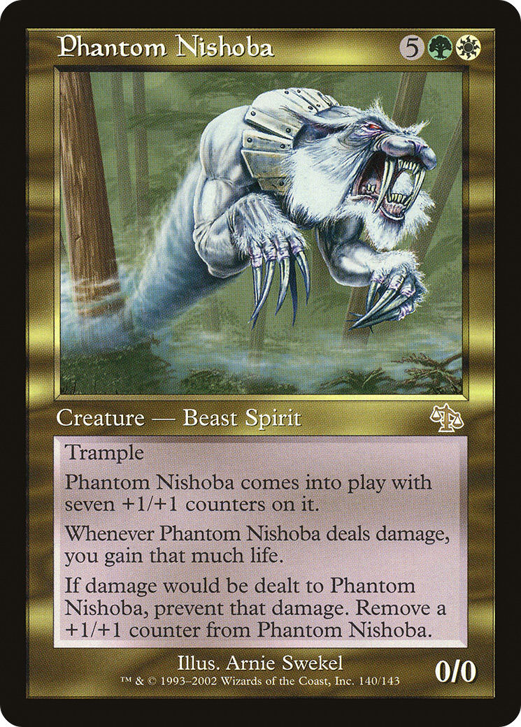 Phantom Nishoba (JUD-140) - Feuille de jugement 