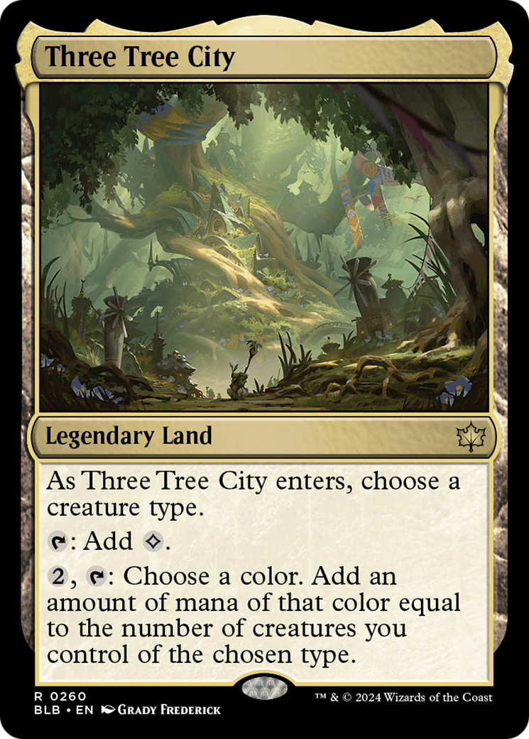 La Cité des Trois Arbres (BLB-260) - Bloomburrow 